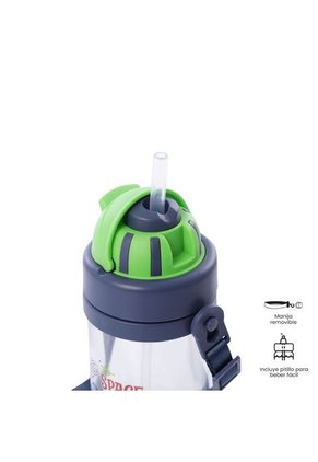 Botilito Para Niño Panda Space 400 ML Azul