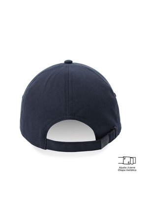 Gorra Beisbolera Totto Plus 2.0 Con Filtro UV Azul