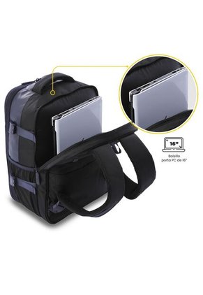 Morral De Viaje Mediano Trip Azul