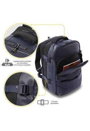 Morral De Viaje Mediano Trip Azul