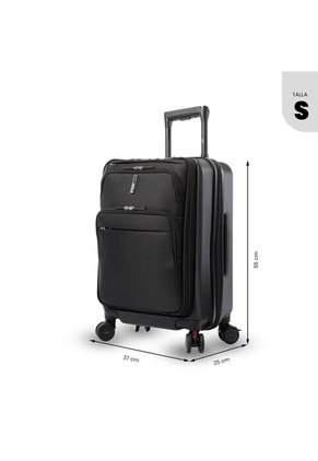Maleta De Cabina 360 Legacy 10 Kilos Negro