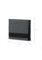 Billetera Hombre Lad Grande Con RFID Blocker Gris de Totto