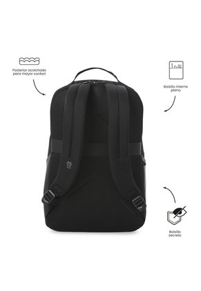 Morral Ejecutivo Porta PC 15" Blast Negro Hombre