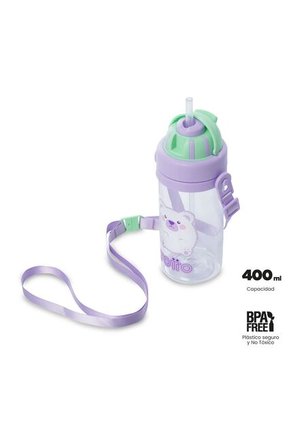 Botilito Para Niña Little Magic 400 ML Morado