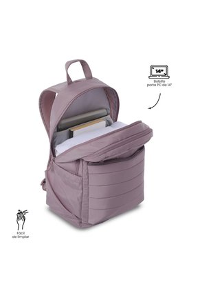 Morral Universitario Plaine 2.0 Porta PC 14" Rosado Mujer