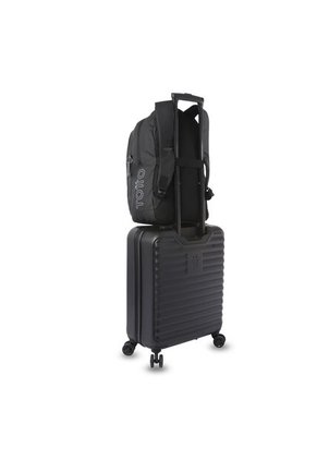 Morral Universitario Kick Porta PC 15" Negro/Gris/ Hombre