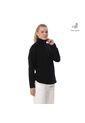 Buzo Con Cremallera Para Mujer Shorel Pullover Negro de Totto