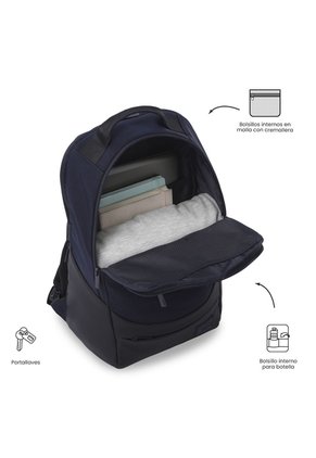 Morral Ejecutivo Porta PC 15" Blast Azul Hombre