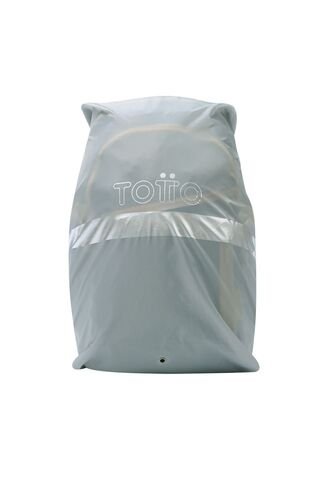 Forro Impermeable Rain Cover Plegable Para Maleta Gris Totto