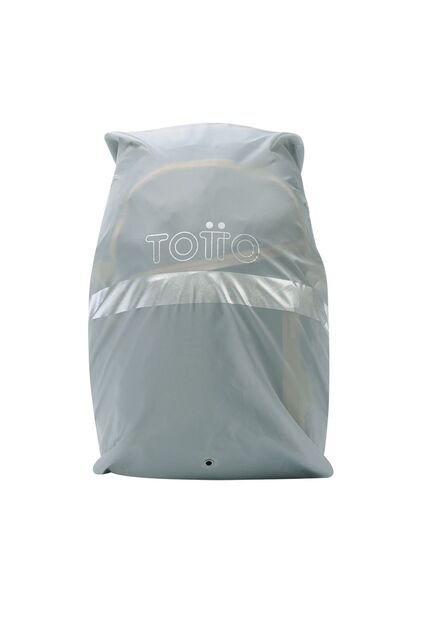 Forro Impermeable Rain Cover Plegable Para Maleta Gris