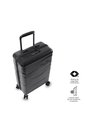 Maleta De Cabina Ultraliviana 360 Gravity S1 10 Kilos Negra de Totto
