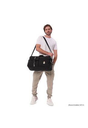 Tula De Viaje Real Madrid Mediana Negra