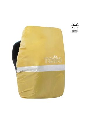 Forro Impermeable Rain Cover Plegable Para Maleta Amarilla