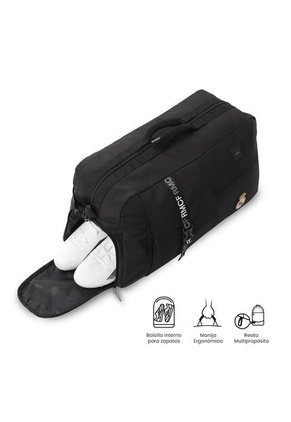 Tula De Viaje Real Madrid Mediana Negra