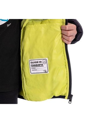 Chaqueta Para Niño Colorkid 2.0 Acolchada Color Negra