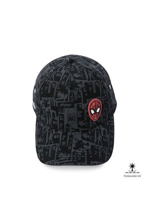 Gorra Camionera Spider Black Color Negro