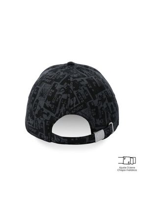 Gorra Camionera Spider Black Color Negro