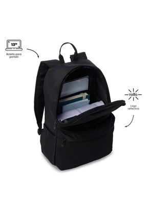 Morral Universitario Dragonar Nilo Porta PC 13" Negro