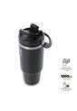 Termo Para Agua Matt 1200 Ml Color Negro de Totto