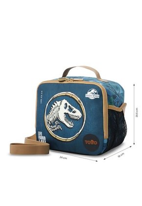 Lonchera Térmica Para Niño Jurassic World Territory Grande Azul