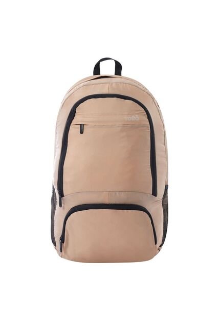 Mochila Plegable Liviana Syncro Grande Durazno