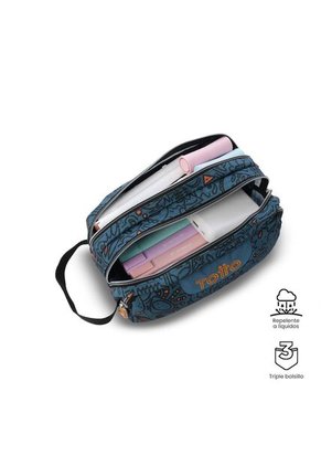 Cartuchera Multiuso Agapec Grande Azul Hombre