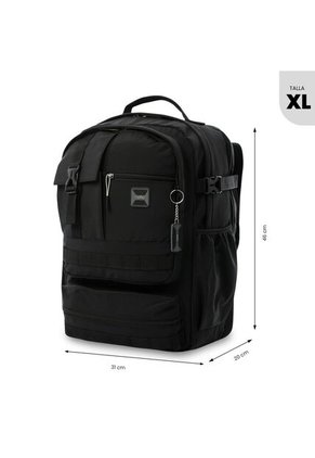 Morral Universitario Porta PC 15.4" Spa Negro Unisex