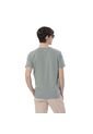 Camisa Para Hombre Unicolor Manne Manga Corta Verde de Totto
