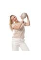 Chaqueta Acolchada Para Mujer Owens 2.0 Beige/Metálico/ de Totto