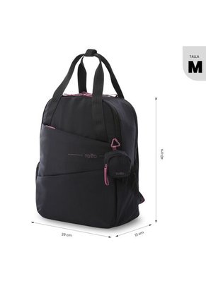 Morral Universitario Porta PC 15.4" Suzuka Negro Mujer