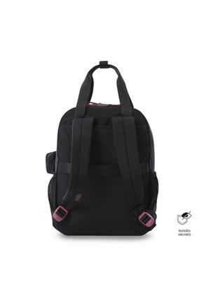 Morral Universitario Porta PC 15.4" Suzuka Negro Mujer