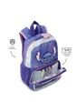 Morral Para Niña Stitch On The Beach Pequeña Azul de Totto