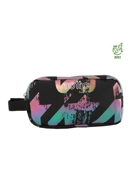 Cartuchera Mujer Escuadra Negro