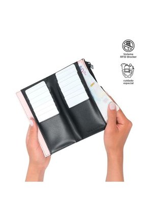 Billetera Dull L Negra Grande