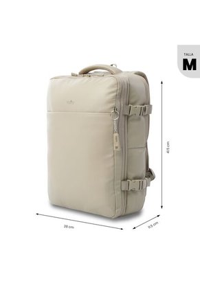 Morral Expandible Multifuncional Grow Porta PC 16" Terreo Mujer