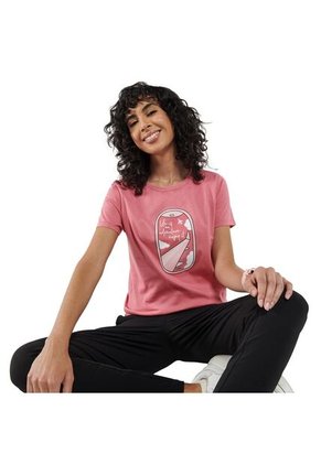 Camiseta Para Mujer Dusti Rosada