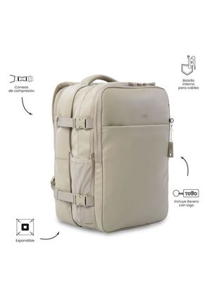 Morral Expandible Multifuncional Grow Porta PC 16" Terreo Mujer