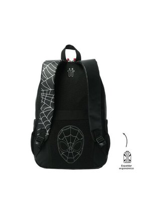 Morral Para Hombre Spider Black Mediano Negro