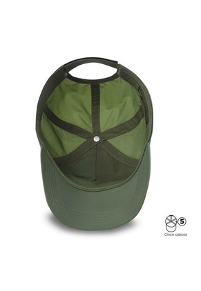 Gorra Beisbolera Relyx 3.0 Con Filtro UV Verde