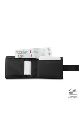 Billetera Hombre Gobi Pequeña Con RFID Blocker Verde