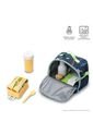 Lonchera Térmica Para Niño Panda Space Grande Azul de Totto
