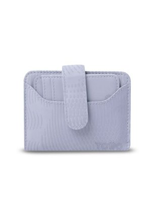 Billetera Para Mujer Texture Dull Con RFID Blocker Morada
