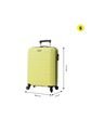 Maleta De Cabina 360 Rayatta De 10 Kilos Amarilla de Totto