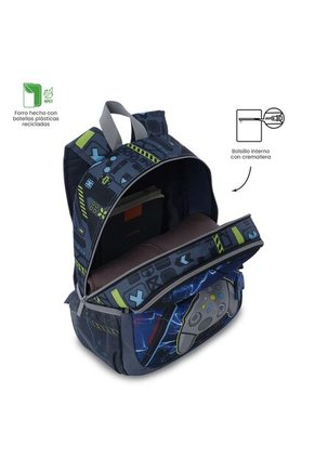 Morral Para Niño Game Blue Walt Mediano