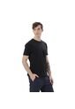 Camiseta Estampada Para Hombre Atena Manga Corta Negra de Totto