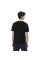 Camiseta Estampada Para Hombre Atena Manga Corta Negra de Totto
