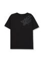 Camiseta Estampada Para Hombre Atena Manga Corta Negra de Totto