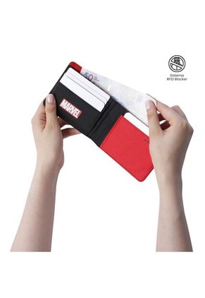 Billetera Para Hombre Spider Black Con RFID Blocker Negro