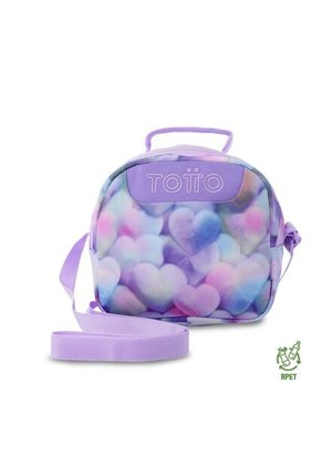 Lonchera Térmica Para Mujer Borrador Mediano Morada