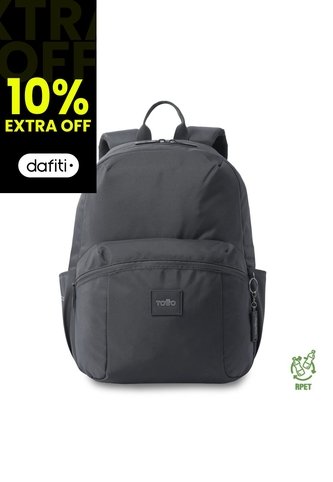 Morral Mochila Trik M Porta Pc 14'' Unisex Gris Totto Totto